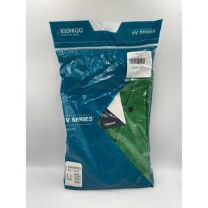 Kishigo EV Series Vest Mens L/XL Green Mesh Enhanced Visibility Multi-Pocket NWT